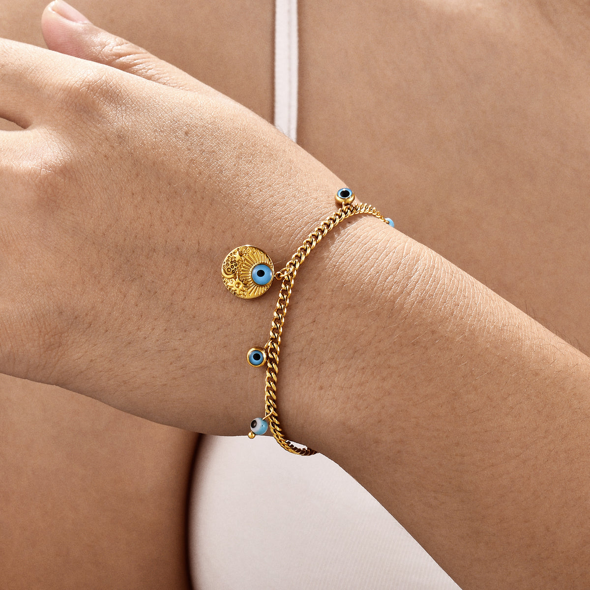 Evil Eye (Nazar) Light Bracelet